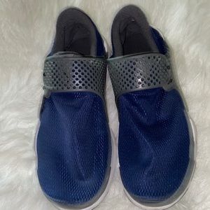 Nike Sock Dart 7Y- Blue and Grey